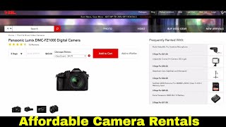 How To Rent a Camera 2019 with Borrowlenses Camera Rental Save Money [upl. by Allis]