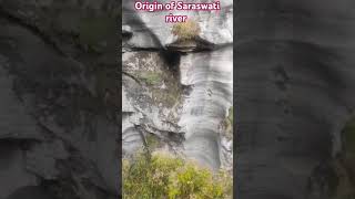 Origin of saraswati river mana village manavillage saraswatiriver adventure viralvideo viral [upl. by Aelyk]