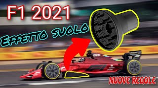 COME FUNZIONA LEFFETTO SUOLO Nuove regole F1 2021 [upl. by Arymahs]