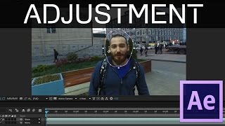 Adjustment Layer Kullanımı  After Effects Dersleri [upl. by Atiuqrehs]