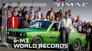 Rimac eM3 World Records [upl. by Christyna]