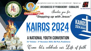 KAIROS 2024  STEPPING UP WITH JESUS  31 OCTOBER 2024  03 NOVEMBER 2024  LIVE ON LOURDES TV [upl. by Biondo]