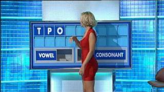 Rachel Riley  Red Dress  Hot As Hell  22Sep09 [upl. by Derman788]