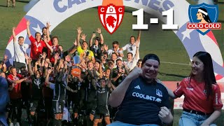 D Copiapó vs ColoColo  Reacción al empate y campeonato del Cacique [upl. by Stouffer570]