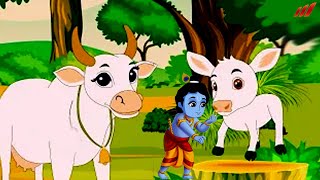 Choti Choti Gaiyan Chote Chote Gwaal  Cows amp Cowherd Boys with Krishna Original Version janmashtami [upl. by Ennayd]