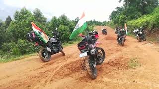 15 August Long Ride group Ride Shillong to Jaintia hills  Samanong Falls Shangpung [upl. by Ennovaj]