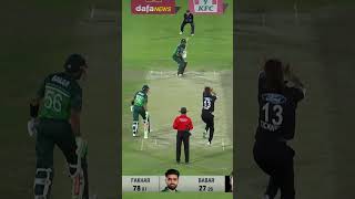 Lets Rewind  Fakhar Zaman First Century vs Kiwis PAKvNZ SportsCentral Shorts PCB M2B2K [upl. by Glaser]