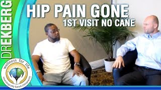 Hip Pain Chiropractor  Told To Have Hip Surgery Walked Without Cane  1st Chiropractic Visit [upl. by Vocaay]