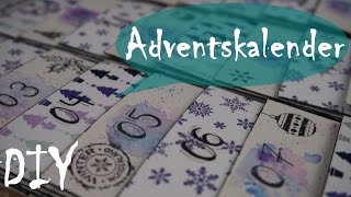 Super Einfacher Adventskalender  DIY  Tutorial [upl. by Aniuqaoj615]