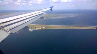 Landing in Copenhagen Airport Øresund Bridge SAS Airbus A321 2015 [upl. by Yle]