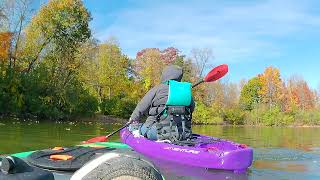 Kayaking at Newburgh Lake in Livonia Michigan Part 6 [upl. by Lamok]