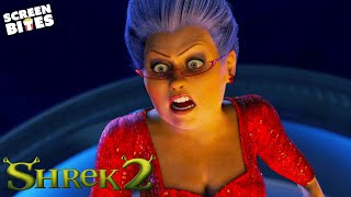 Shrek Fights The Fairy Godmother  Shrek 2 2004  Screen Bites [upl. by Maurine90]