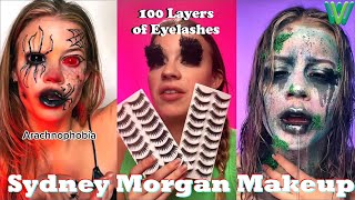 1 Hour Sydney Morgan Makeup TikTok  Makeup Hacks Compilation [upl. by Fredi]