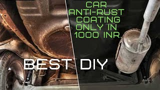 Anti Rust Coating on Cars under body treatment  3M Car Anti Rust Coating only in 1000  Car DIY [upl. by Odele558]