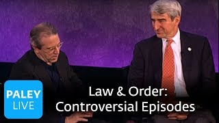 Law amp Order20 Years Most Controversial Episodes Paley Center Interview [upl. by Ynobe]