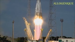 DECOLLAGE  MAJESTUEUX  DE FUSEE  KOUROU HD1080p [upl. by Ayhdiv]