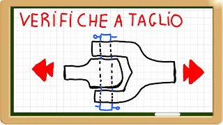 verifica a taglio di un giunto e di un gancio di traino [upl. by Garson518]