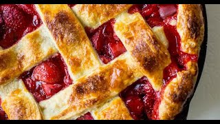 How to make Old Fashioned Strawberry Pie Recipe [upl. by Amarillis592]