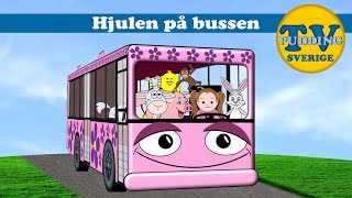 Hjulen på bussen  Svenska barnsånger [upl. by Plato]