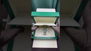 Rolex Datejust 41mm 36mm 1263340028 Fluted Bezel Mint Green Dial [upl. by Garihc693]