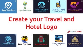 Travel and Hotel Logo Maker [upl. by Anelys]