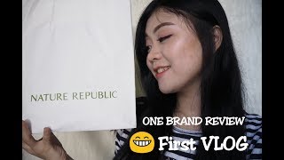 Review One Brand NATURE REPUBLIC Skincare  Makeup  1 NATUREREPUBLIC [upl. by Ettenwad]