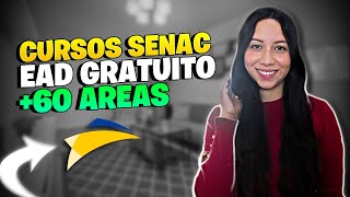 😱 CURSOS SENAC ONLINE GRATUITO COM CERTIFICADO EM 2024 [upl. by Naaman]