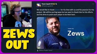 fl0m Reacts to zews Benched by Team Liquid [upl. by Lucrece]