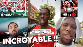 les réactions 🔥 Maroc 21 argentine cest historique 😱 [upl. by Rigby87]