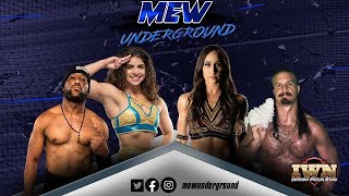 Ashley DAmboise makes her MEW debut against Vicky Dreamboat womenswrestling wwe [upl. by Demmy]