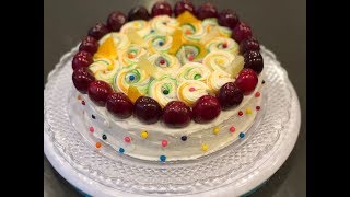 Cake icing  Lemon Cake Icing  Icing amp Frosting Recipe  Cake Cream Recipe [upl. by Enillebyam531]