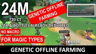 24M GENETIC OFFLINE FARMING [upl. by Natsirk]