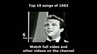 Top 10 songs of 1963 [upl. by Ayoted81]