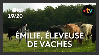 Gens de la Terre Émilie éleveuse de Limousines et Black Angus [upl. by Bertelli]