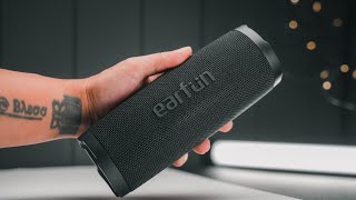 Earfun Uboom Slim Portable speaker Review  VS Eggel Active 2 Pro [upl. by Irmo321]