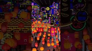 Dubai Malls Chinatown Neon Lights amp Lantern Magic 🇨🇳✨ [upl. by Itsa]