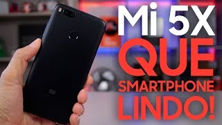 Xiaomi Mi 5X O BONITÃO da XIAOMI  Primeiras Impressões com TESTE de CÂMERAS quotBRquot [upl. by Cumings]