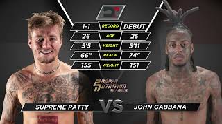 Island Fights 69  SUPREME PATTY VS JOHN GABBANA [upl. by Seldon]