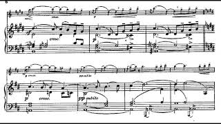 GMahlerWittenbecher Adagietto for Violin and Piano from symphony no 5 SCORE [upl. by Pete234]