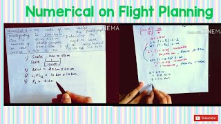 NUMERICAL PROBLEMS ON FLIGHT PLANNING AND NUMBER OF PHOTOGRAPH CALCULATION [upl. by Vez768]