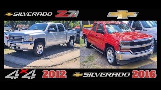 SILVERADO 4X4 DOBLE CABINA Y CABINA Y MEDIA 4X2 [upl. by Aninat]