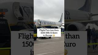 Flight fare in Less than 20 Euro ✈️ [upl. by Nerraw]