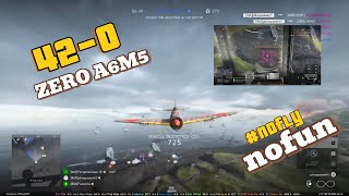 IWO JIMA 420 ZERO A6M5  BATTLEFIELD V CLIP [upl. by Maighdlin21]