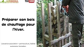 Comment préparer son bois de chauffage pour l’hiver [upl. by Best]