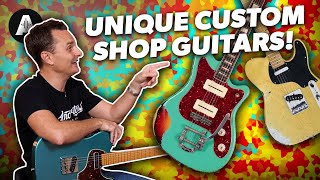 Awesome Custom Shop Guitars from the USA [upl. by Lerraj983]