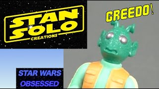 Stan Solo Creations Movie Accurate Greedo Figure starwars [upl. by Toomin]