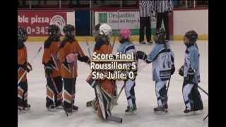 Ringuette RiveSud Atome C Roussillon vs SteJulie [upl. by Ymer85]