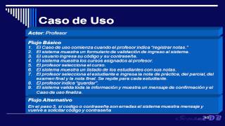 Análisis de Sistemas 10  Modelo de Casos de Uso [upl. by Tommy]