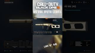 NEW AS VAL META CLASS in bo6🔥🔥warzonecallofduty blackops cod blackops6 codloadout fypシ゚viral [upl. by Zeph]