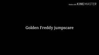 Jumpscare Golden Freddy sound effect FnaF [upl. by Notelrahc]